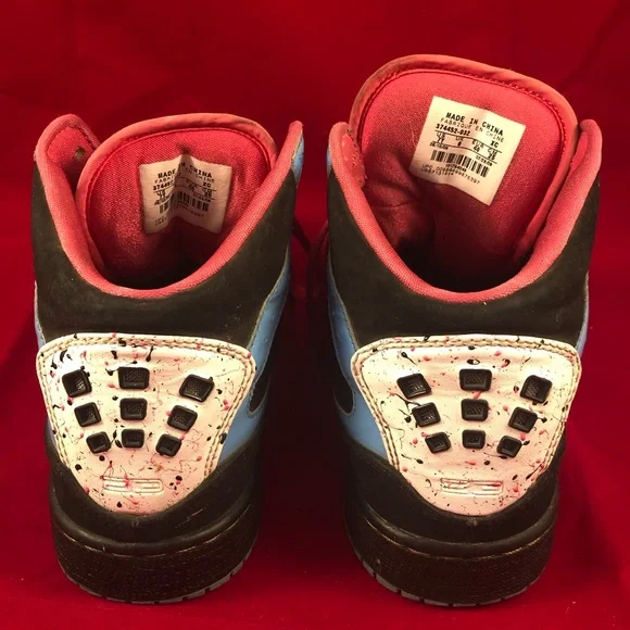 Air Jorden Skater Paint Splatter Sneaker Shoes - Picture 5 of 9